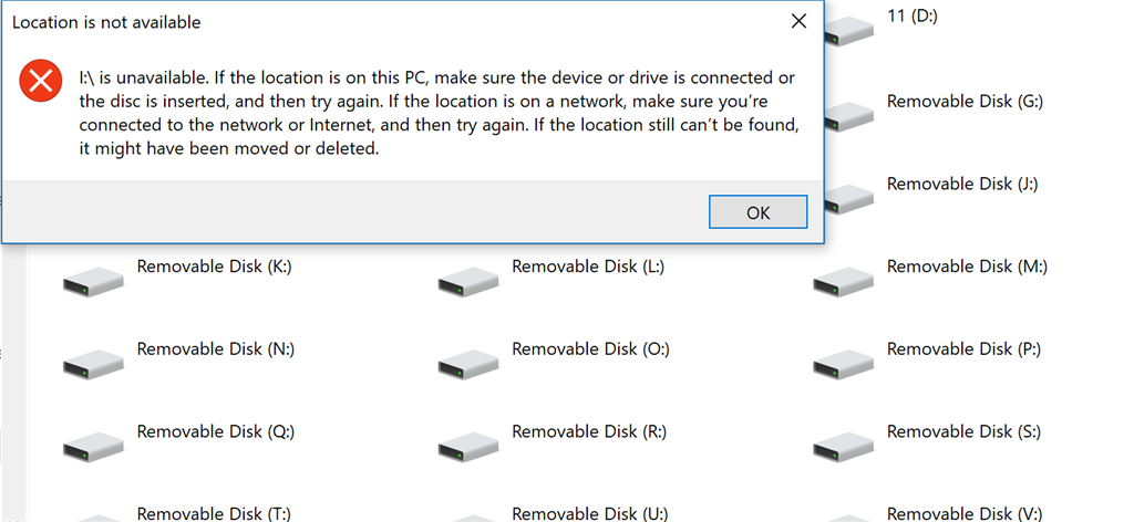 Is your drive even removable?
