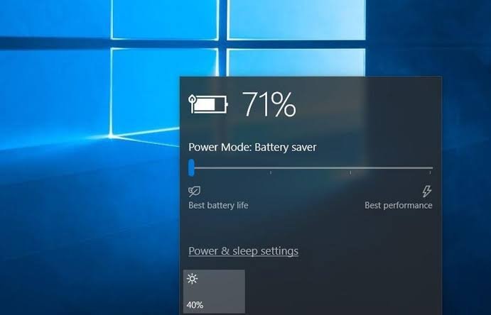 Set the right power profile