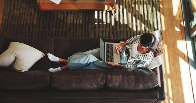 Get the laptop off the cushions