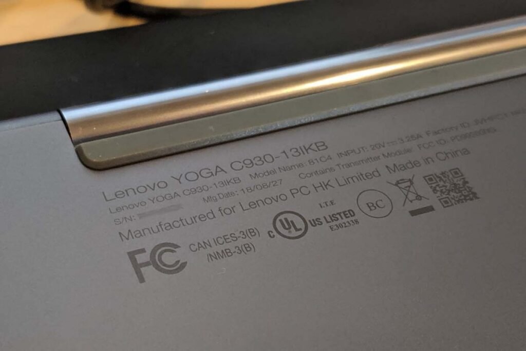 find dimensions from the model for laptop