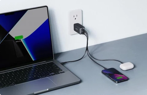 Check the charger, the port, and the wall outlet
