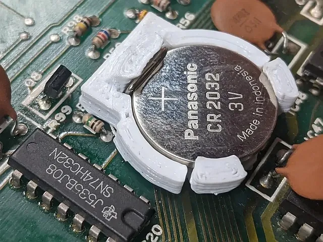 Reset the BIOS with the CMOS battery