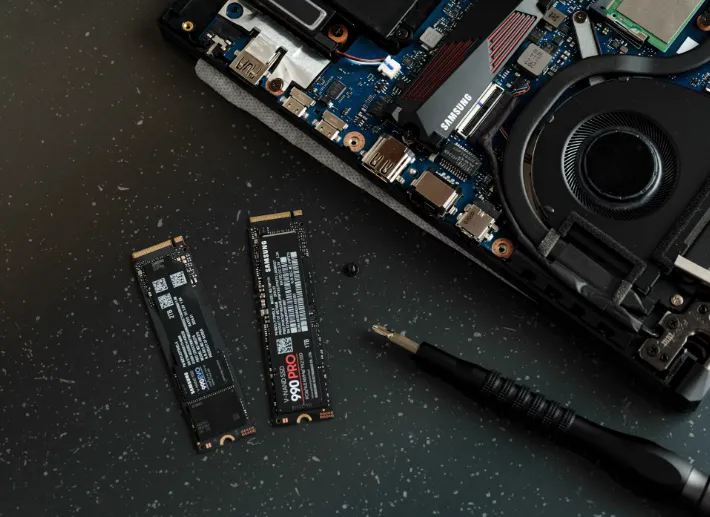 Swap the hard drive for an SSD