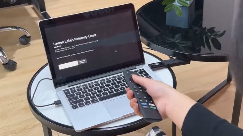 Does the Fire TV app work on a laptop?