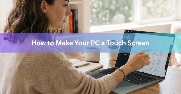 How to Make Your PC a Touch Screen (What Actually Works in 2026)